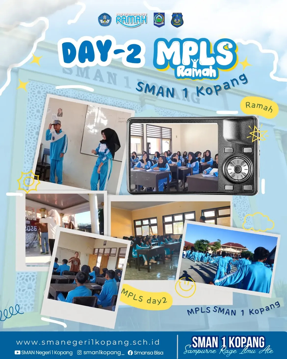 Keseruan Hari Kedua MPLS Ramah SMAN 1 Kopang: Aktif, Edukatif, dan Penuh Semangat